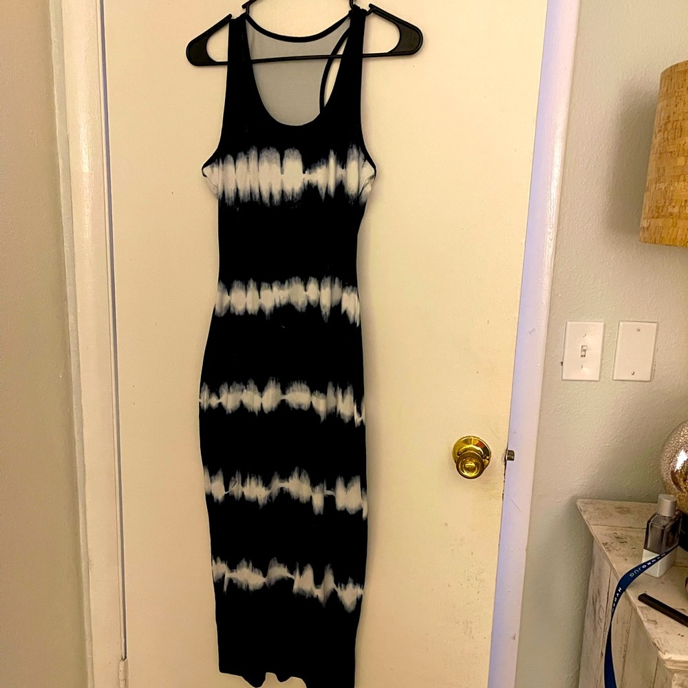 Tie dye body con dress